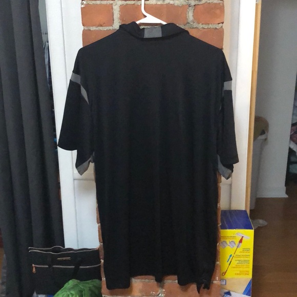 Rec tech Black and Grey Polo - Picture 4 of 4